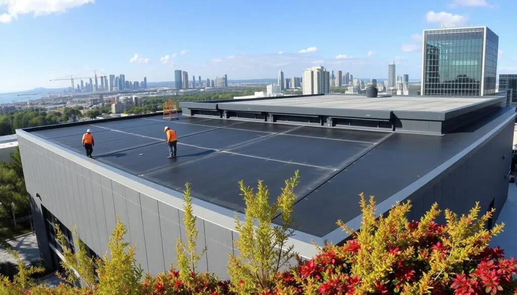 Commercial Flat roofing