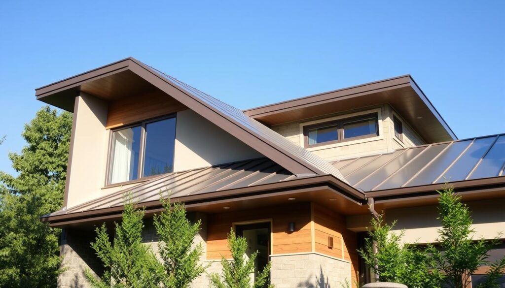 Metal roofing image