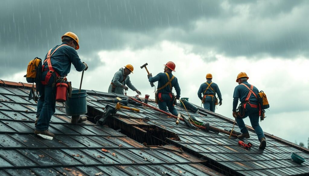 emergency roof repairs