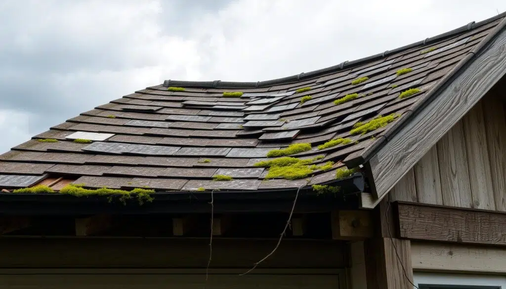 roof damage