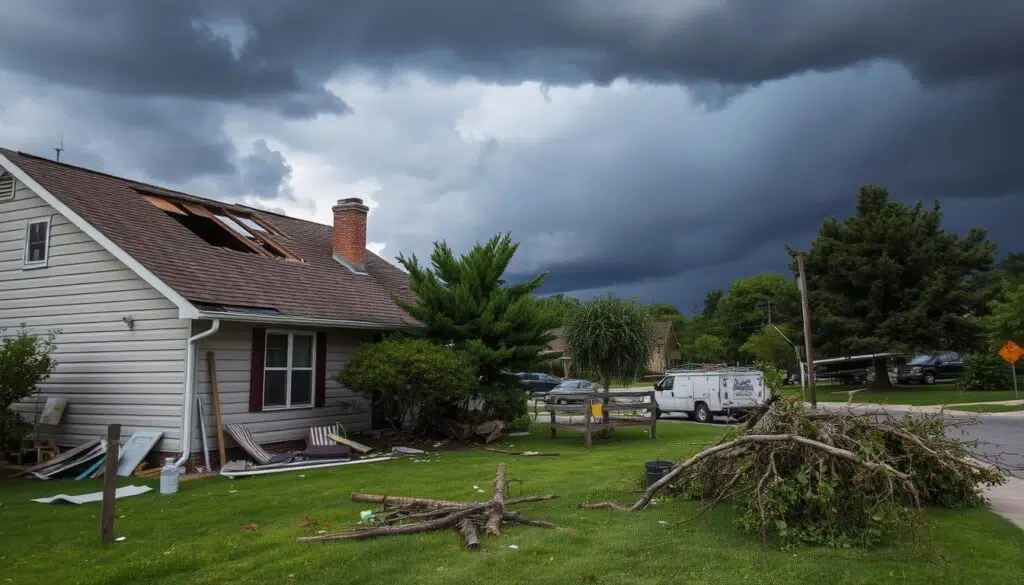 storm damage