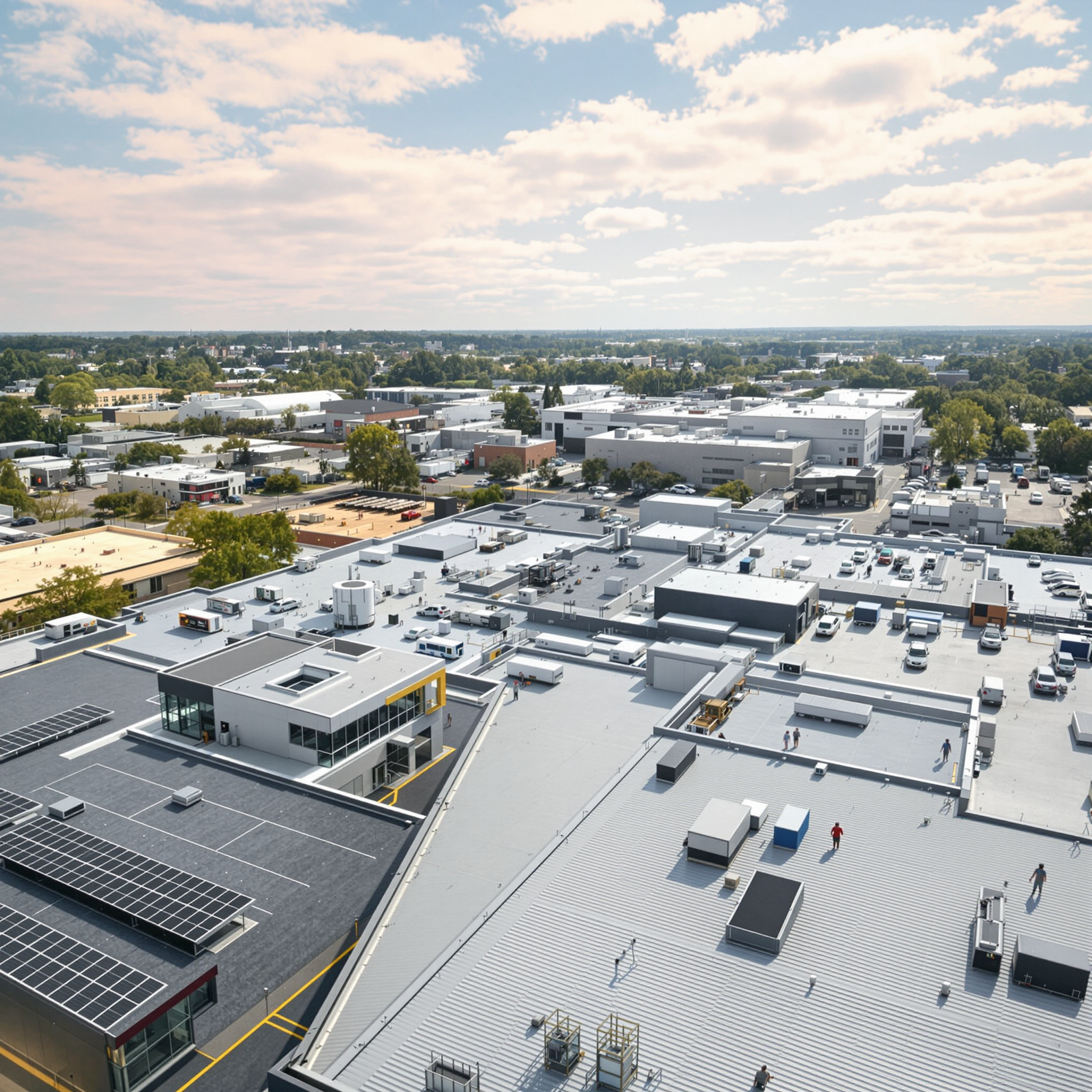 Commercial Flat Roofing