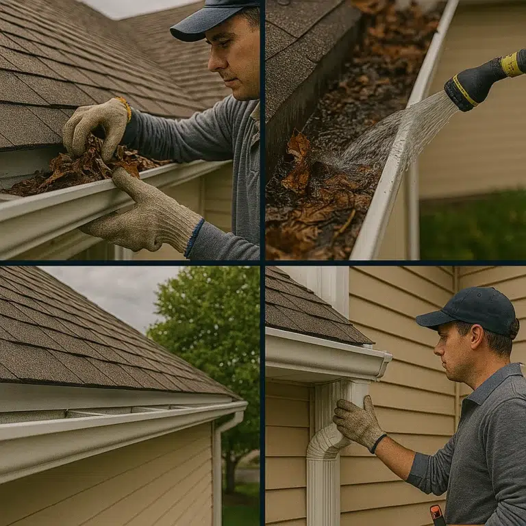 Residential Gutter Cleaning