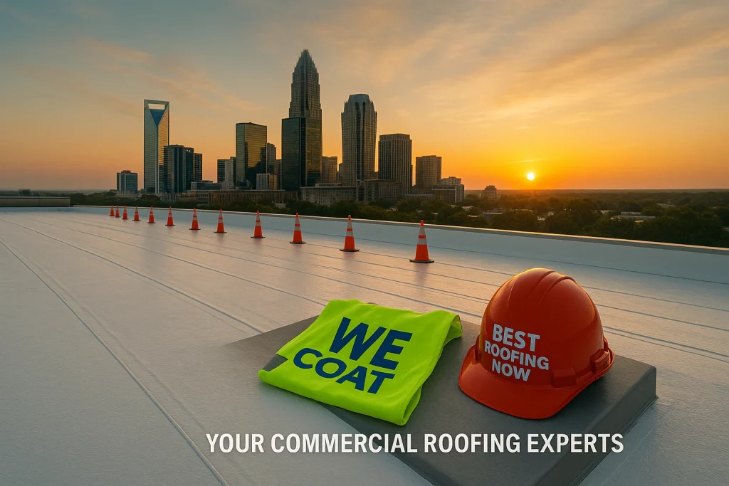 Charlotte NC commercial roof coatings