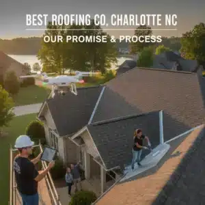 Best Roofing Co Charlotte NC with drones